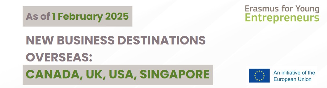 European business exchange programme - Erasmus for Young Entrepreneurs