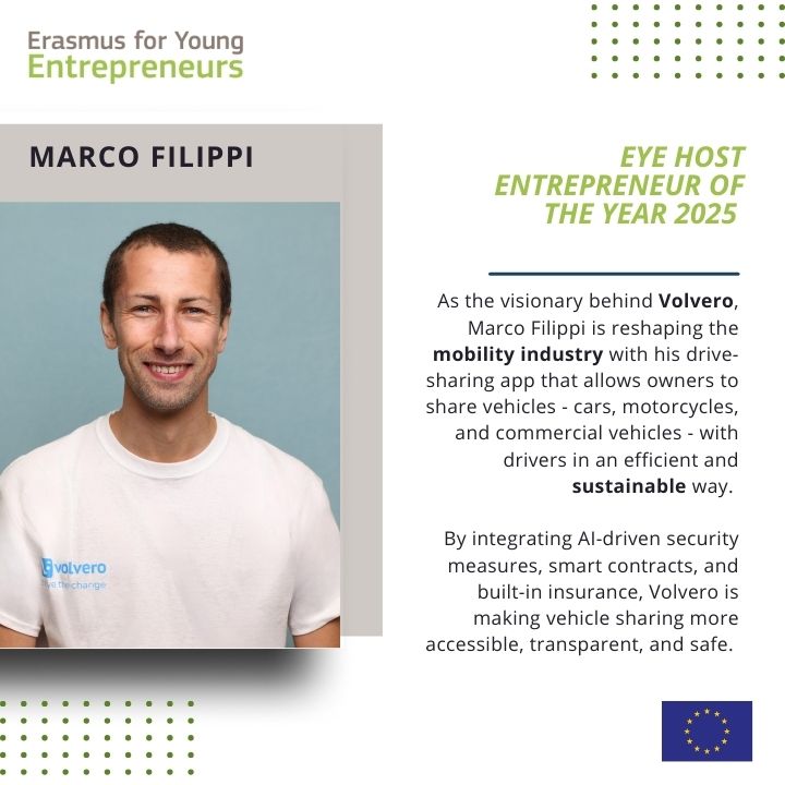 Marco Filippi - EYE Host Entrepreneur of the Year 2025